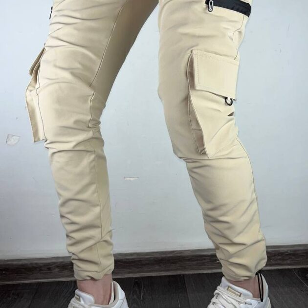 Pantalon Cargo Coupe Droite D16